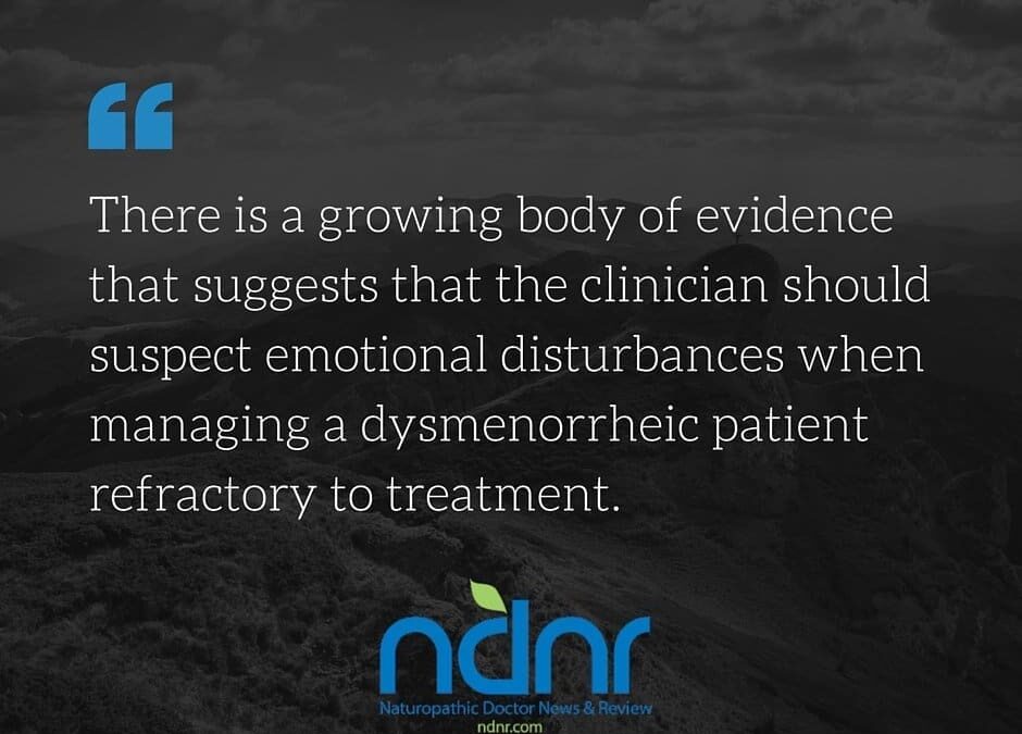 What Lies Beneath the Pain: Dysmenorrhea & Emotional Processing