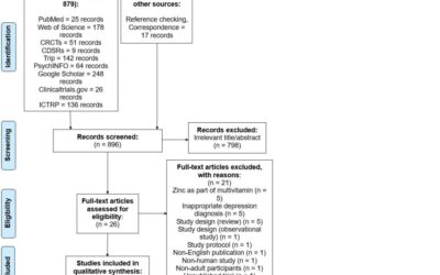 Adjunctive Zinc for Major Depression : A Systematic Review of RCTs