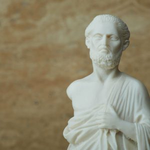 81936867 - statue of hippocrates,ancient greek physician.